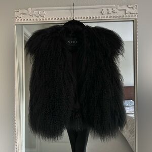Gucci fur vest